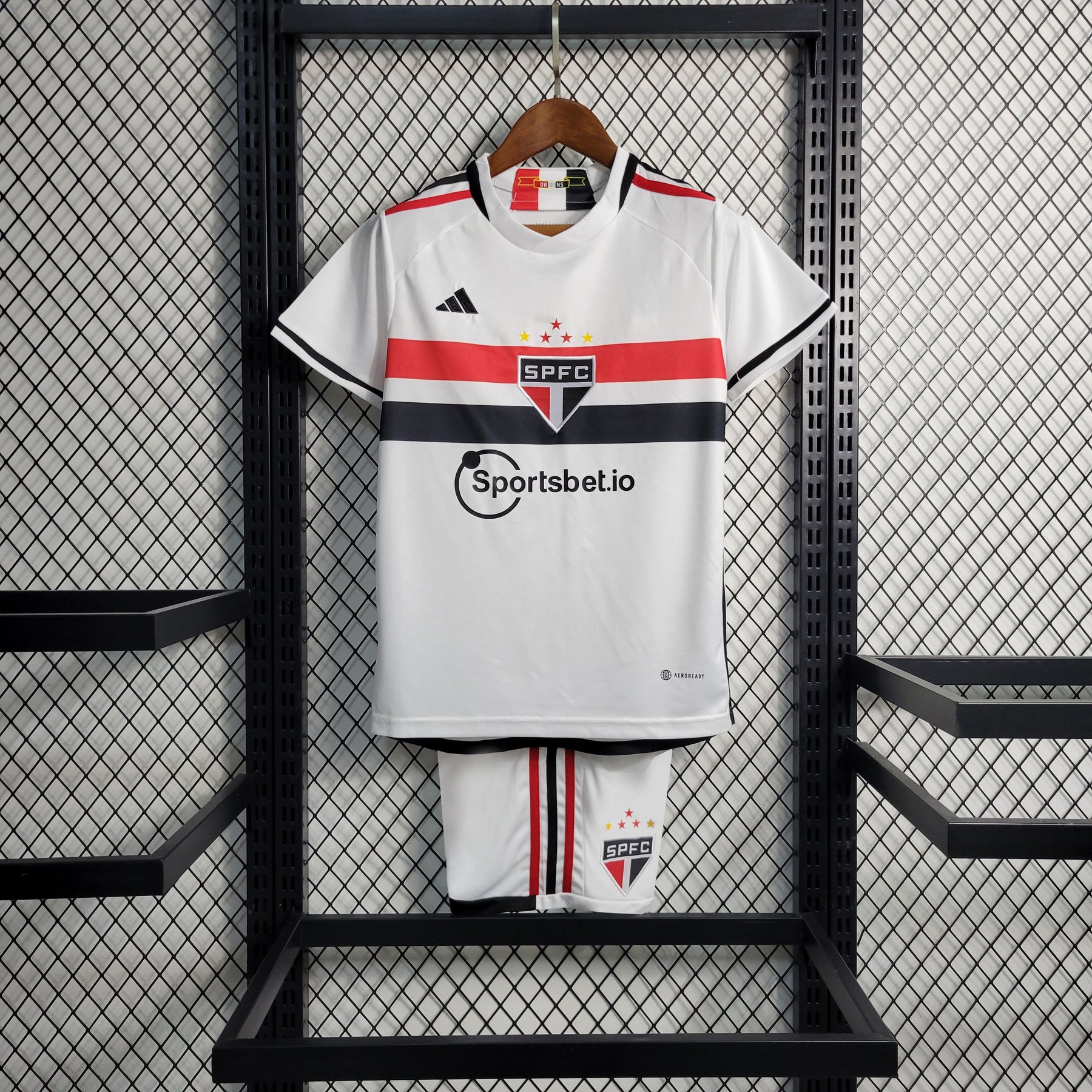 Kit Infantil São Paulo I 23/24 Adidas