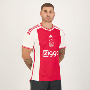 Camisa Ajax I 23/24 Torcedor Adidas Masculina - Vermelha