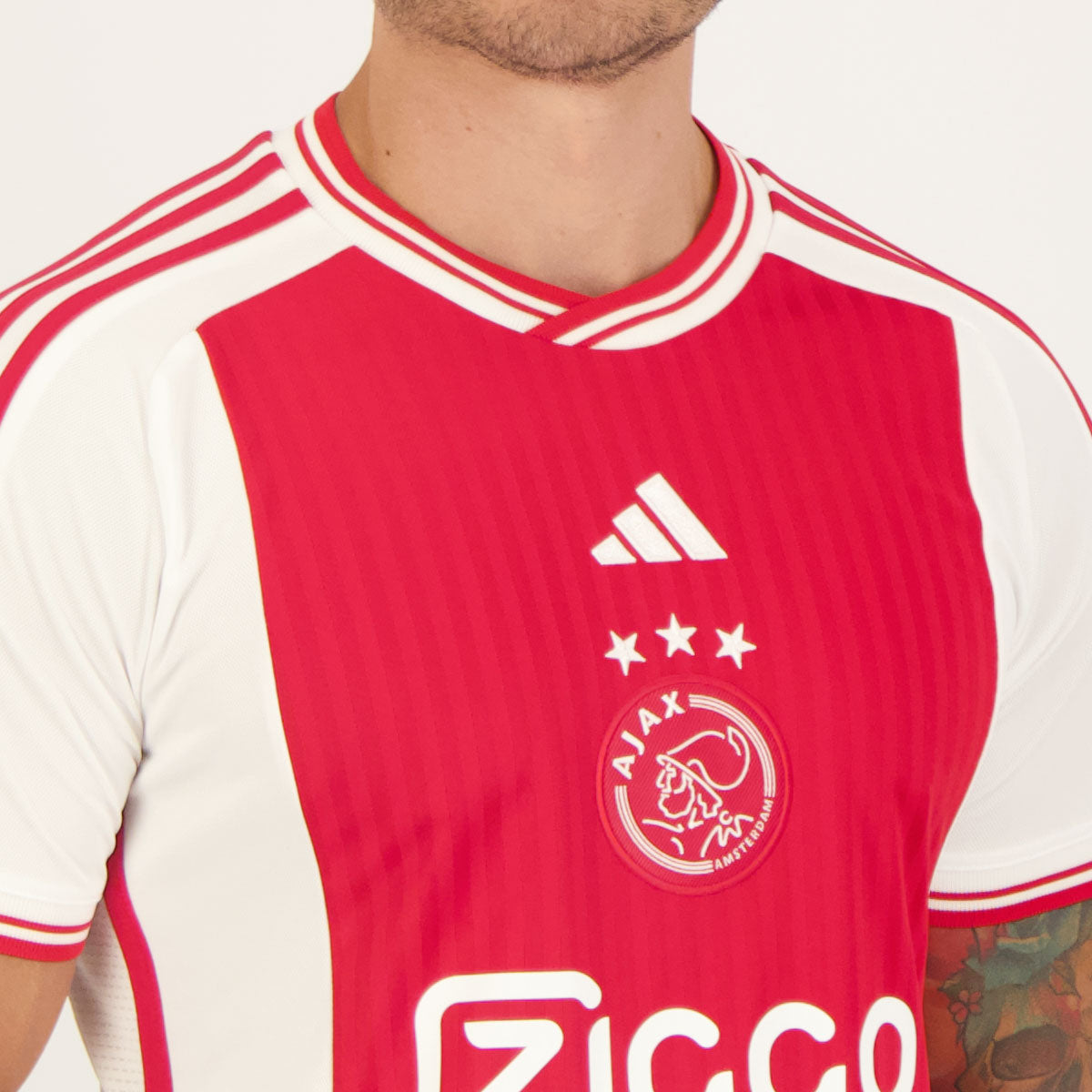 Camisa Ajax I 23/24 Torcedor Adidas Masculina - Vermelha