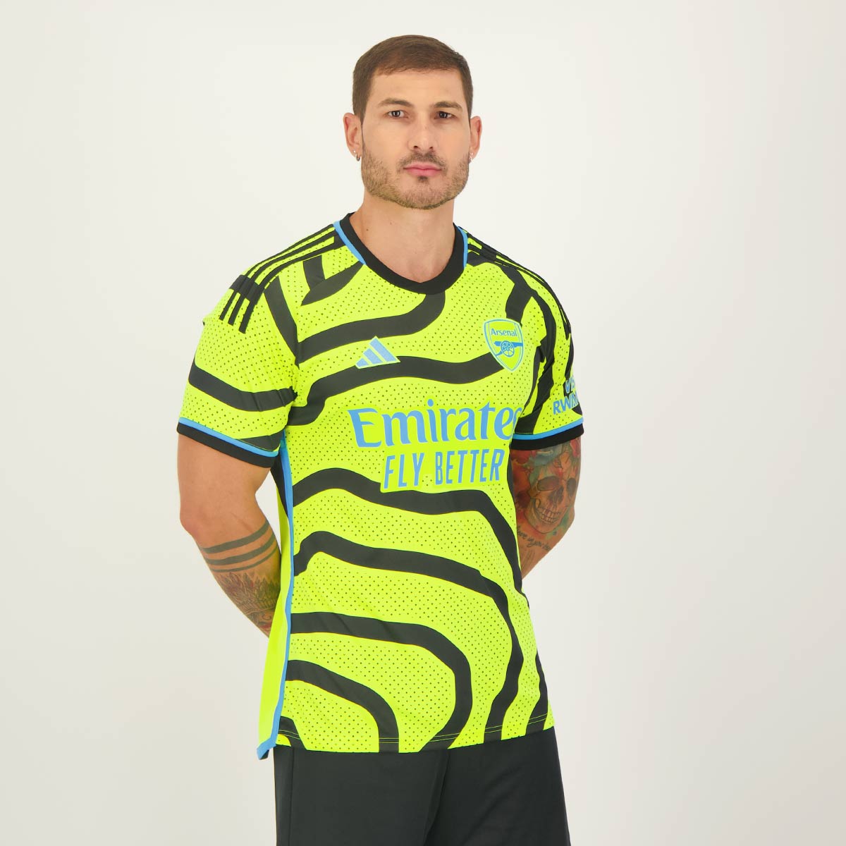 Camisa Arsenal II 23/24 Torcedor Adidas Masculina - Amarela