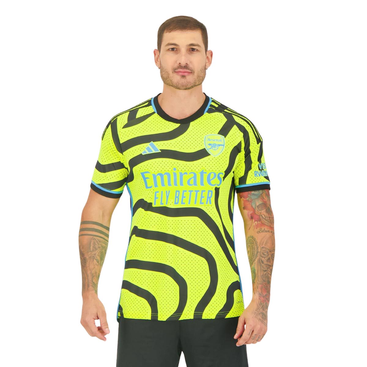 Camisa Arsenal II 23/24 Torcedor Adidas Masculina - Amarela