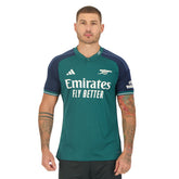 Camisa Arsenal III 23/24 Torcedor Adidas Masculina - Verde e Azul Marinho