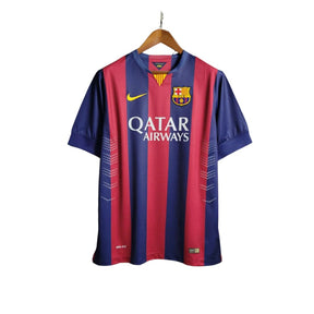 Camisa Retro Barcelona 2014/2015 Nike Masculina - Azul e Grená