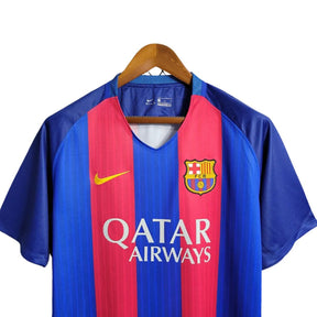 Camisa Retro Barcelona 2016/2017 Nike Masculina - Azul e Grená