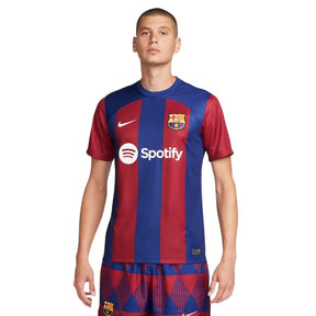 Camisa Barcelona I 23/24 - Torcedor Nike Masculina - Azul e Grená