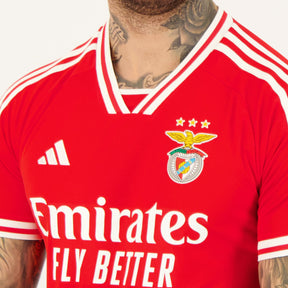 Camisa Benfica I 23/24 Torcedor Adidas Masculina - Vermelha