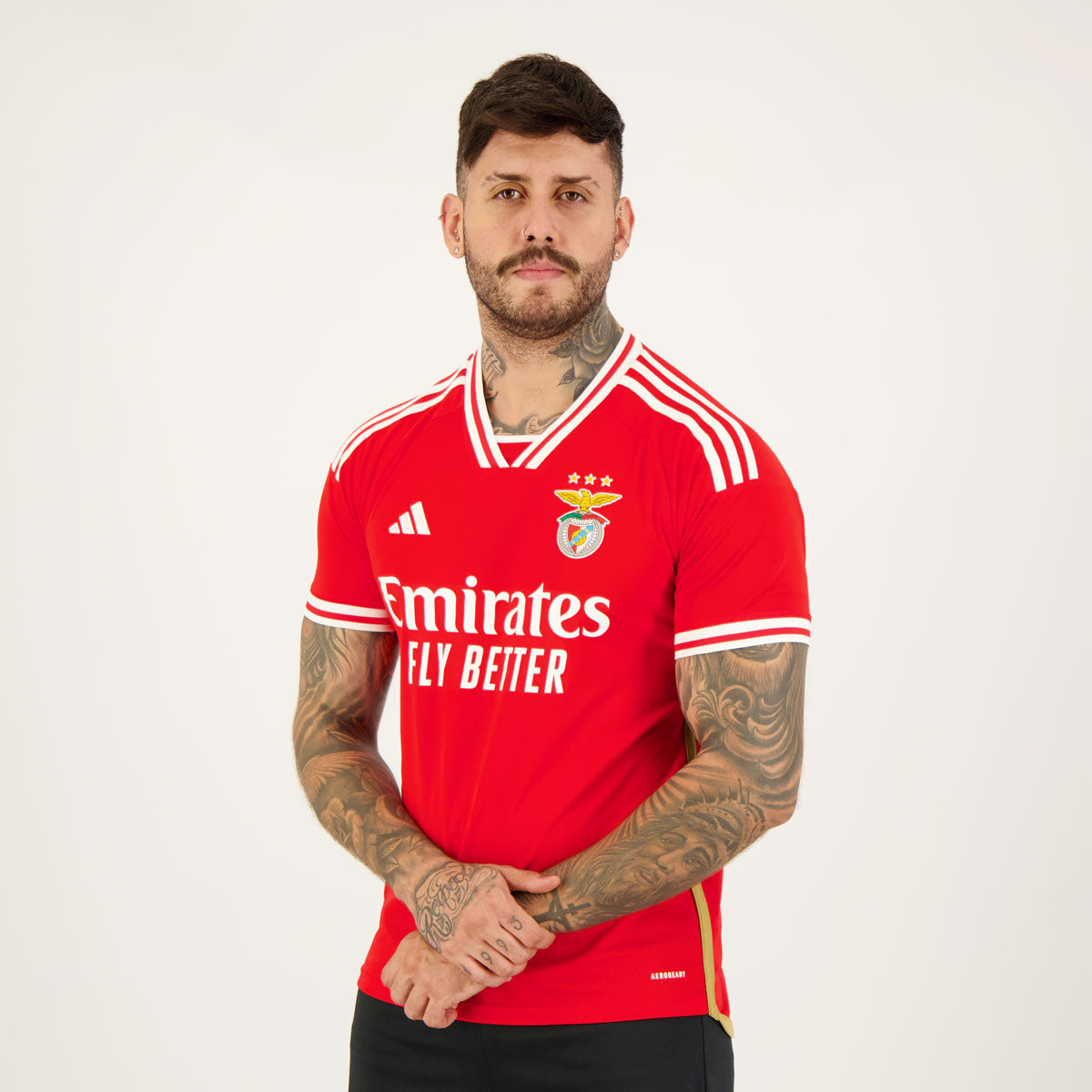 Camisa Benfica I 23/24 Torcedor Adidas Masculina - Vermelha