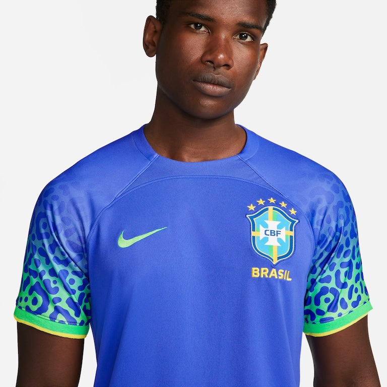 Camisa Brasil II 22/23 Torcedor Nike Masculina - Azul