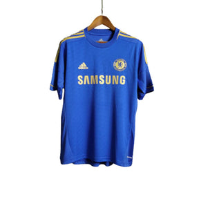 Camisa Chelsea Retrô I 2012/2013 Adidas Masculina - Azul