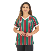 Camisa Feminina Fluminense I 23/24 - Tricolor