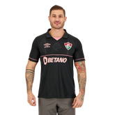 Camisa Fluminense Goleiro 23/24  Umbro Torcedor Masculina - Preta