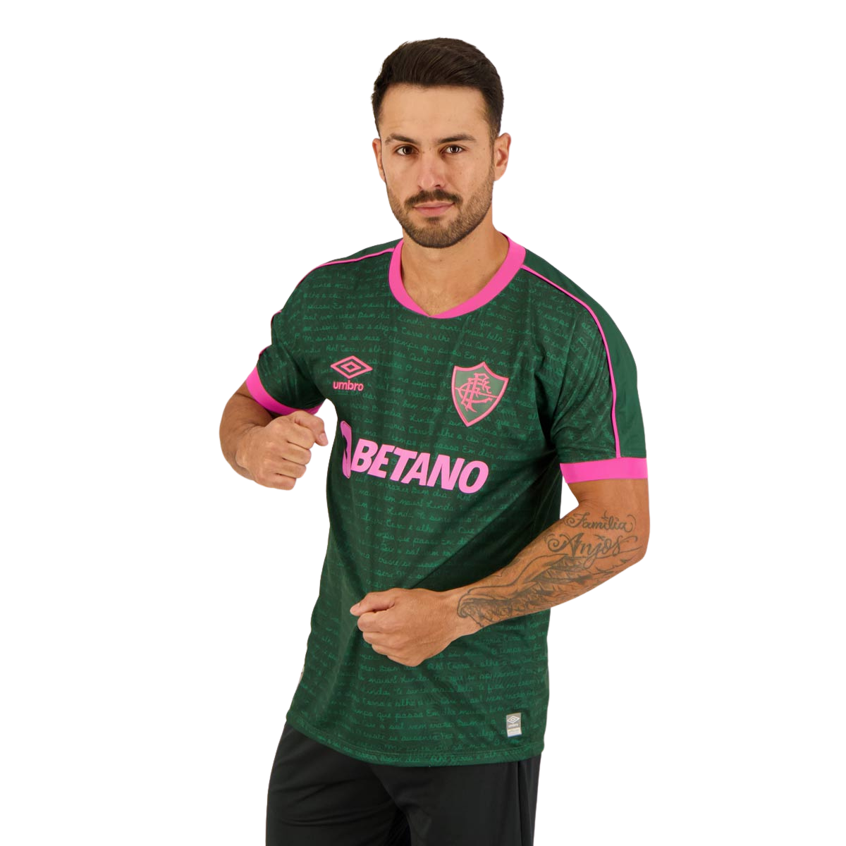 Camisa Fluminense III 23/24 - Torcedor Umbro Masculina - Verde