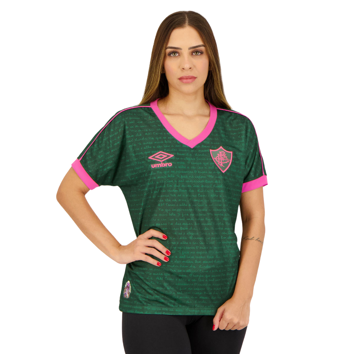 Camisa Feminina Fluminense III 23/24 - Verde