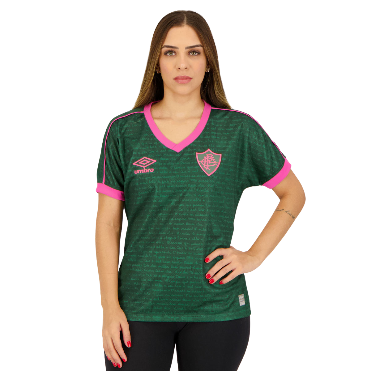 Camisa Feminina Fluminense III 23/24 - Verde