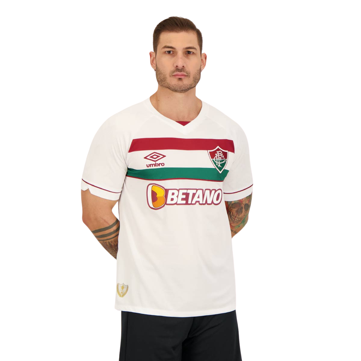 Camisa Fluminense II 23/24 - Torcedor Umbro Masculina - Branca