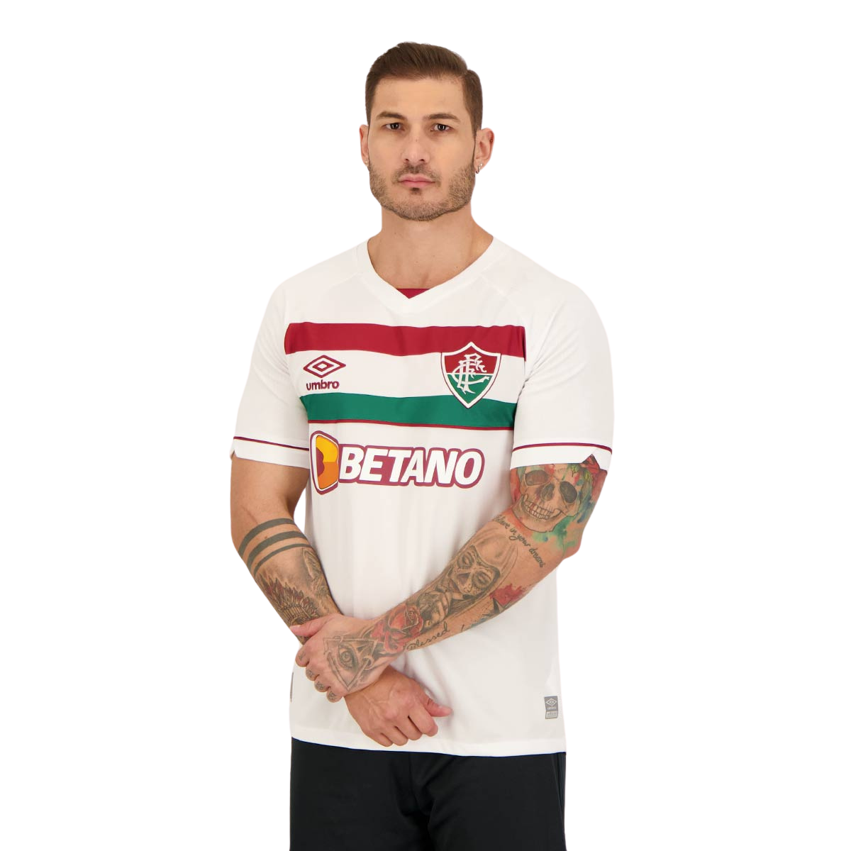 Camisa Fluminense II 23/24 - Torcedor Umbro Masculina - Branca