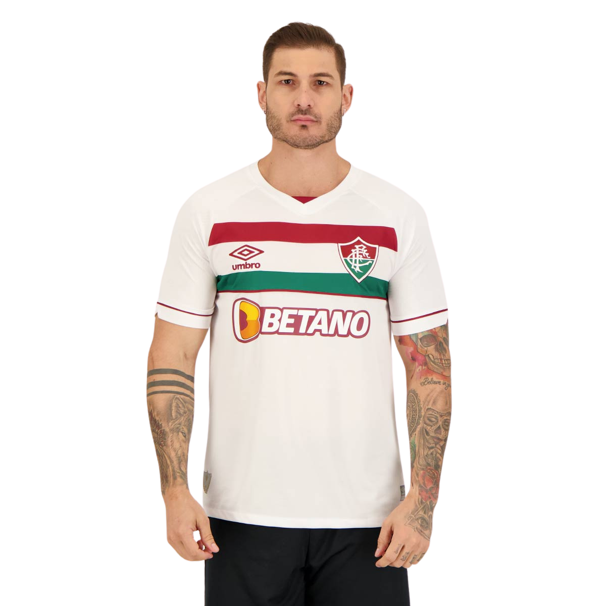 Camisa Fluminense II 23/24 - Torcedor Umbro Masculina - Branca