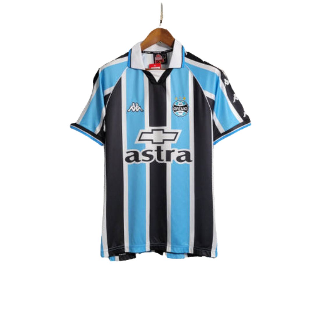 Camisa Retro Grêmio 2000 Kappa Masculina - Azul