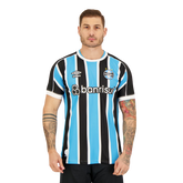 Camisa Grêmio I 23/24 Torcedor Umbro Masculina - Azul e Preta