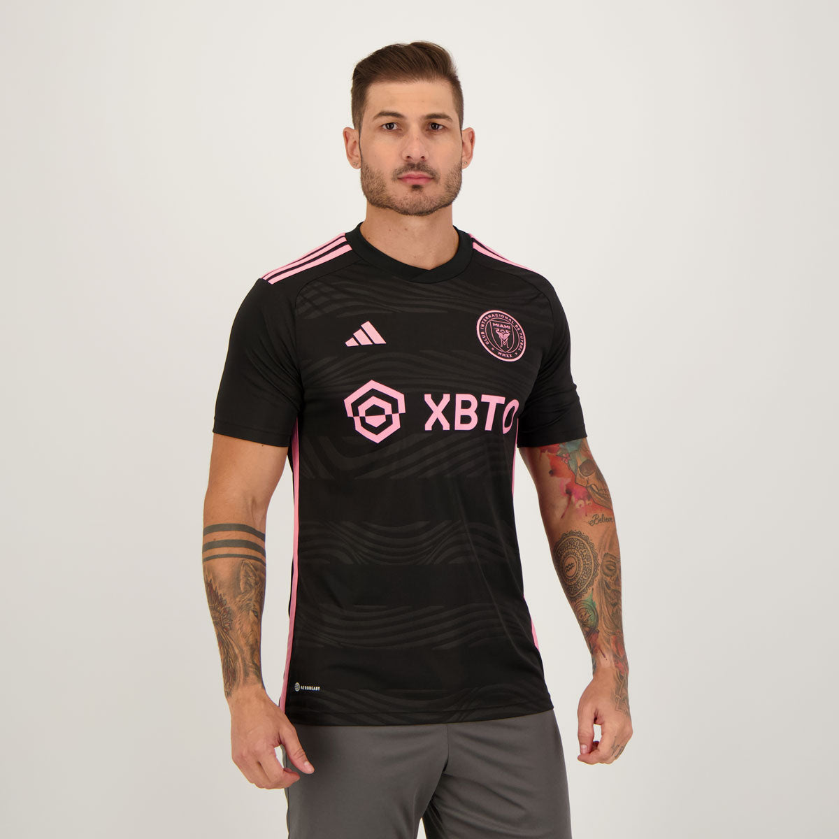 Camisa Inter Miami II 23/24 Torcedor Adidas Masculina - Preta