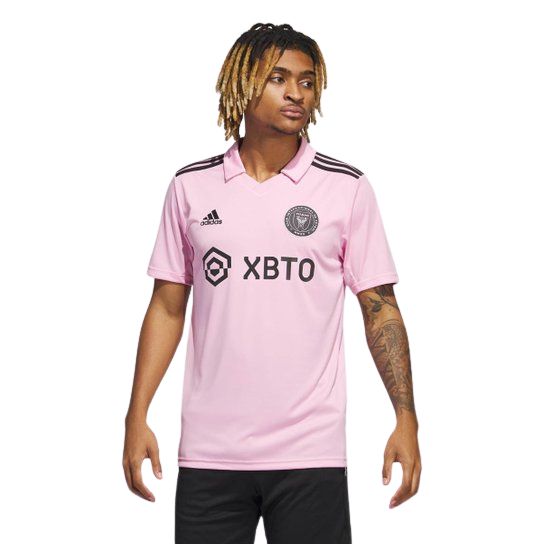 Camisa Inter Miami I 23/24 Torcedor Adidas Masculina - Rosa