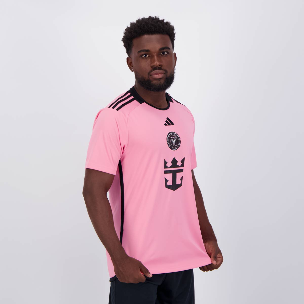 Camisa Inter Miami I 2024/25 Torcedor Adidas Masculina - Rosa