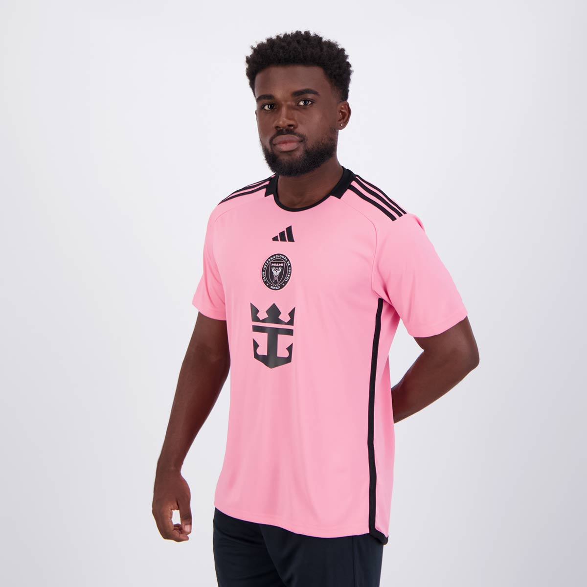 Camisa Inter Miami I 2024/25 Torcedor Adidas Masculina - Rosa