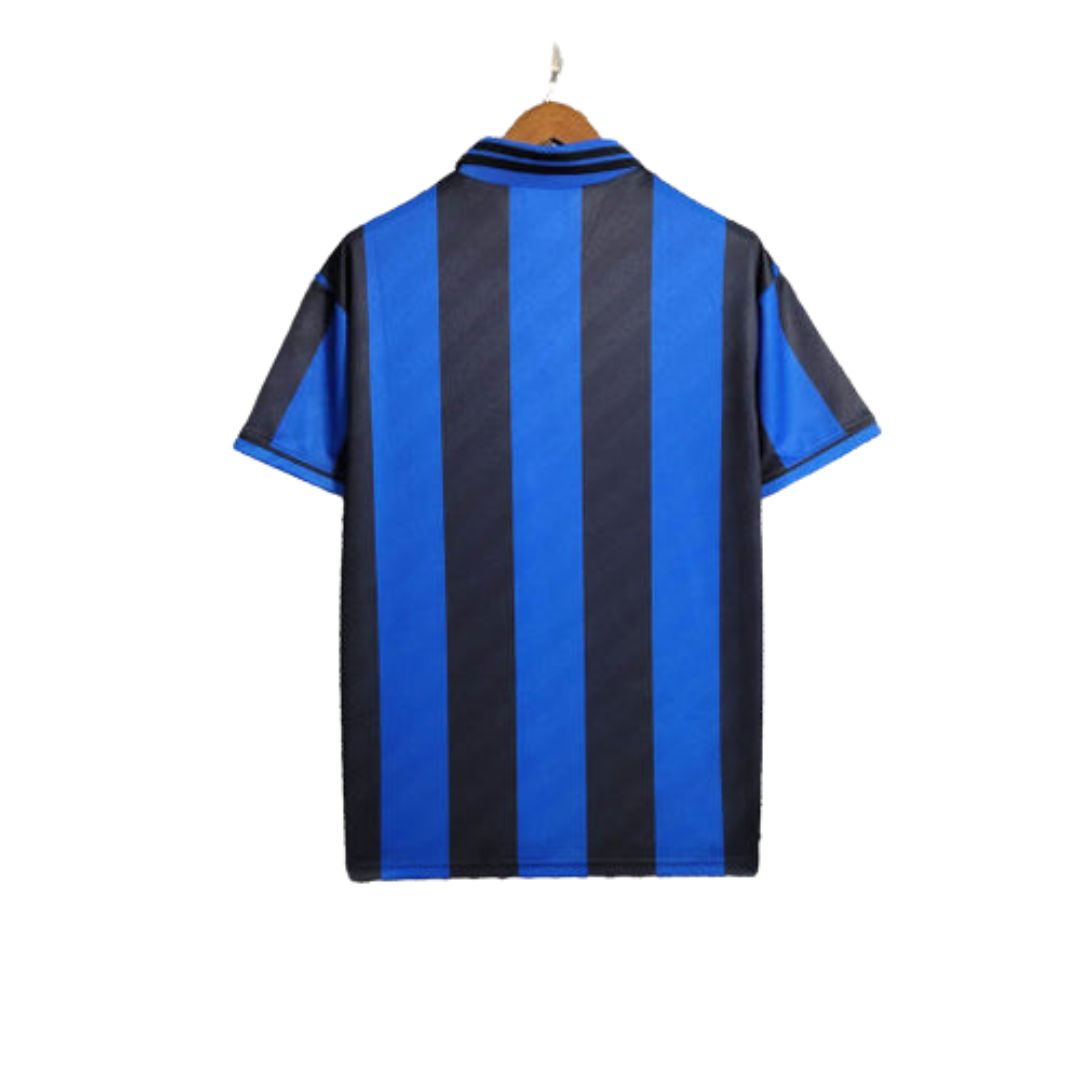 Camisa Retro Inter de Milão 1995/96 Umbro Masculina - Preta e Azul