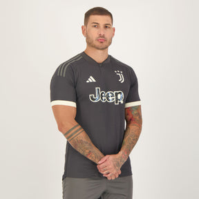 Camisa Juventus III 23/24 Torcedor Adidas Masculina - Preta