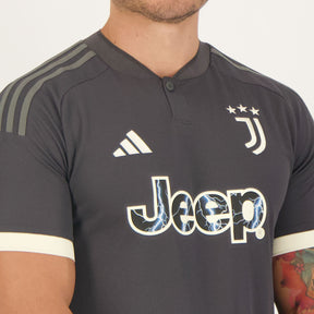 Camisa Juventus III 23/24 Torcedor Adidas Masculina - Preta