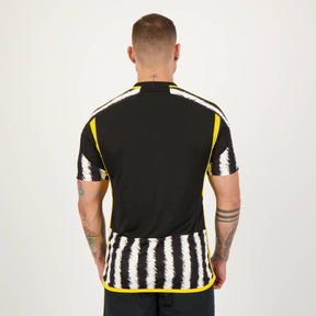 Camisa Juventus I 23/24 Torcedor Adidas Masculina - Preta e Branca