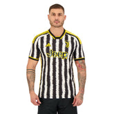 Camisa Juventus I 23/24 Torcedor Adidas Masculina - Preta e Branca