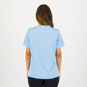 Camisa Feminina Manchester City I 23/24 - Azul