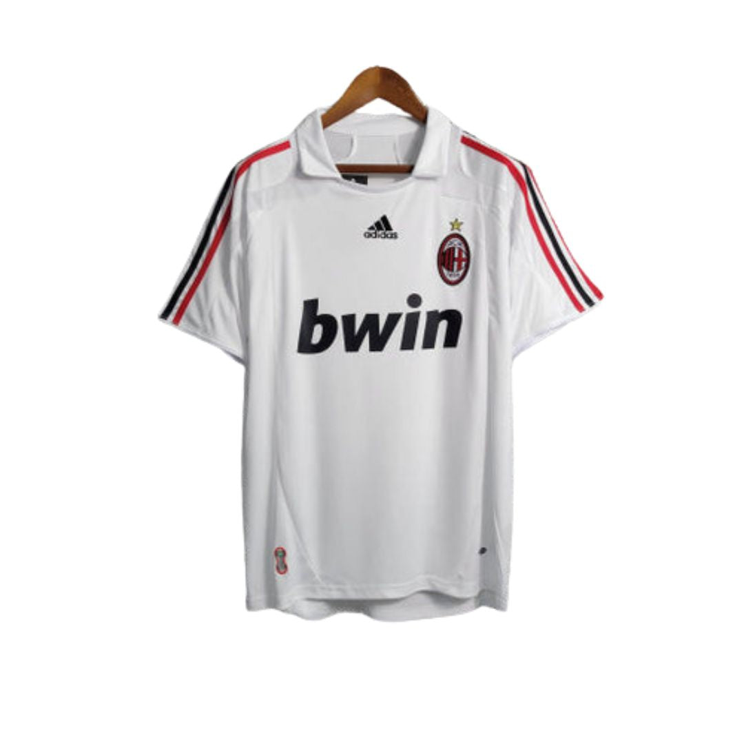 Camisa Retrô Milan 2007/08 Adidas Masculina - Branca