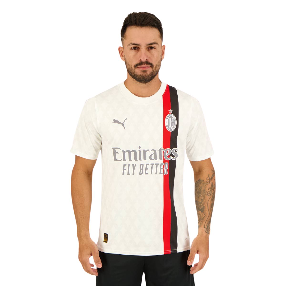 Camisa AC Milan II 23/24 Torcedor Puma Masculina - Branca