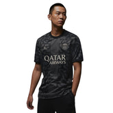 Camisa Paris Saint Germain (PSG) III 23/24 Torcedor Jordan Masculina - Preta