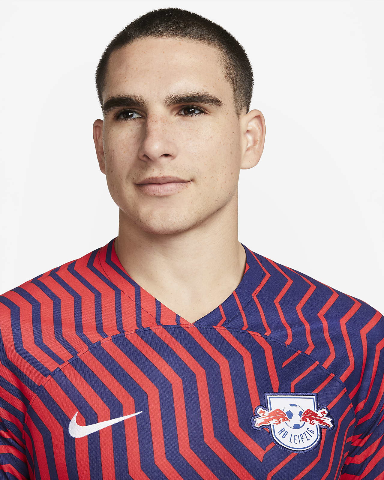 Camisa RB Leipzig II 23/24 - Torcedor Adidas Masculina - Vermelha e Azul