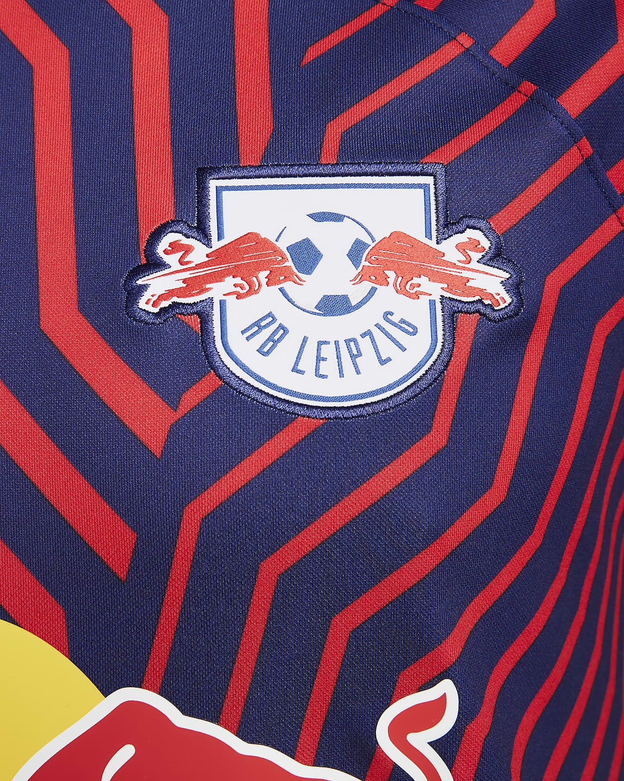 Camisa RB Leipzig II 23/24 - Torcedor Adidas Masculina - Vermelha e Azul