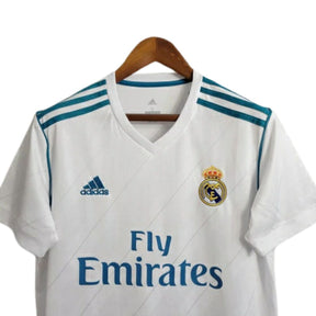 Camisa Retro Real Madrid 2017/18 Adidas Masculina - Branca