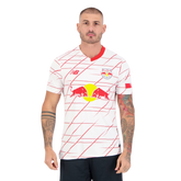 Camisa Red Bull Bragantino I 23/24 Torcedor New Balance Masculina - Branca