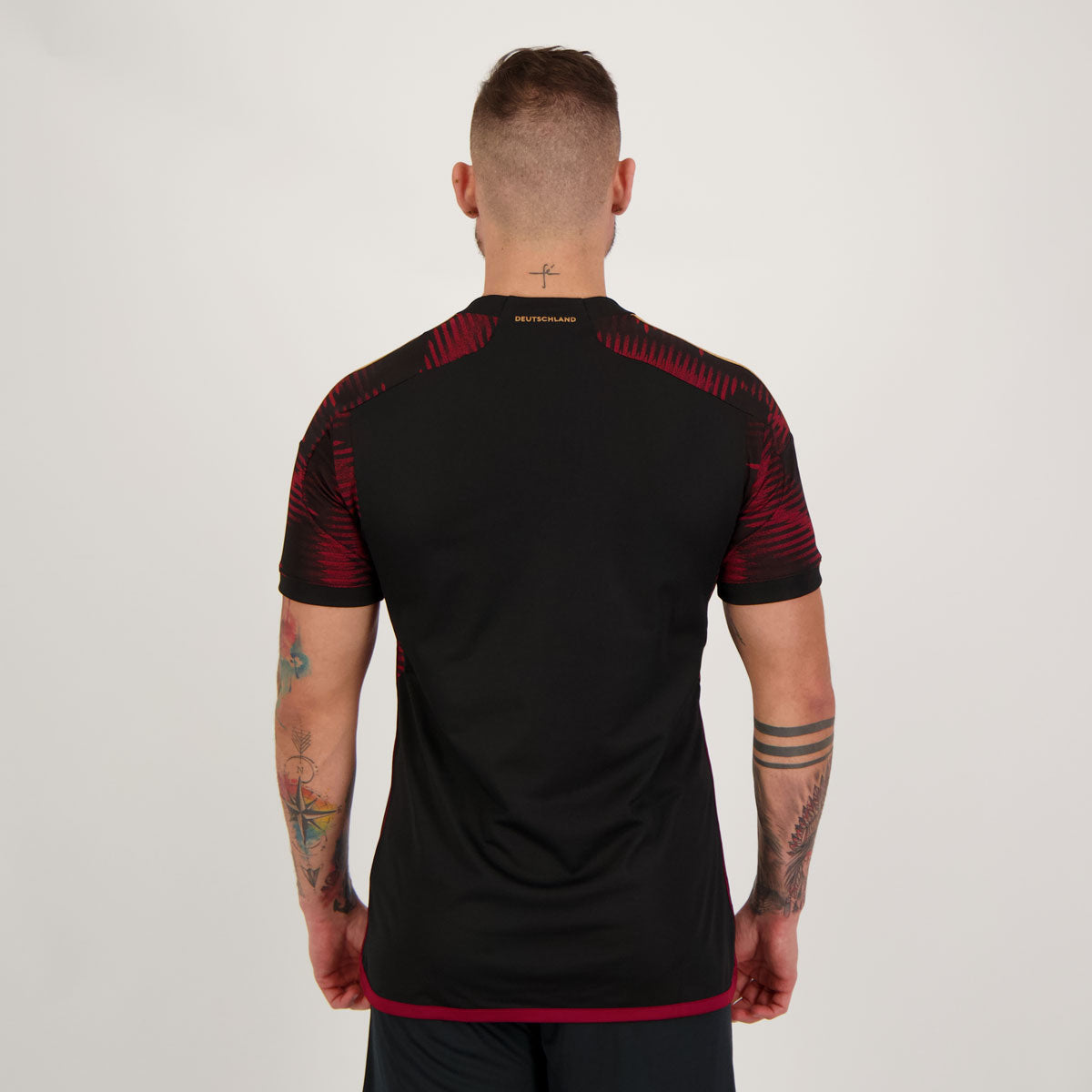 Camisa Alemanha II 22/23 Torcedor Adidas Masculina - Vermelha e Preta