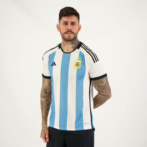 Camisa Argentina I 22/23 Torcedor Adidas Masculina - Branca e Azul