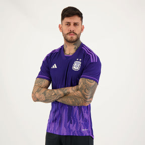 Camisa Argentina II 22/23 Torcedor Adidas Masculina - Violeta