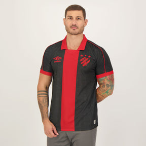 Camisa Sport Recife III 23/24 Torcedor Umbro Masculina - Preta e Vermelha