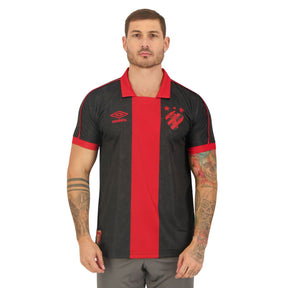 Camisa Sport Recife III 23/24 Torcedor Umbro Masculina - Preta e Vermelha