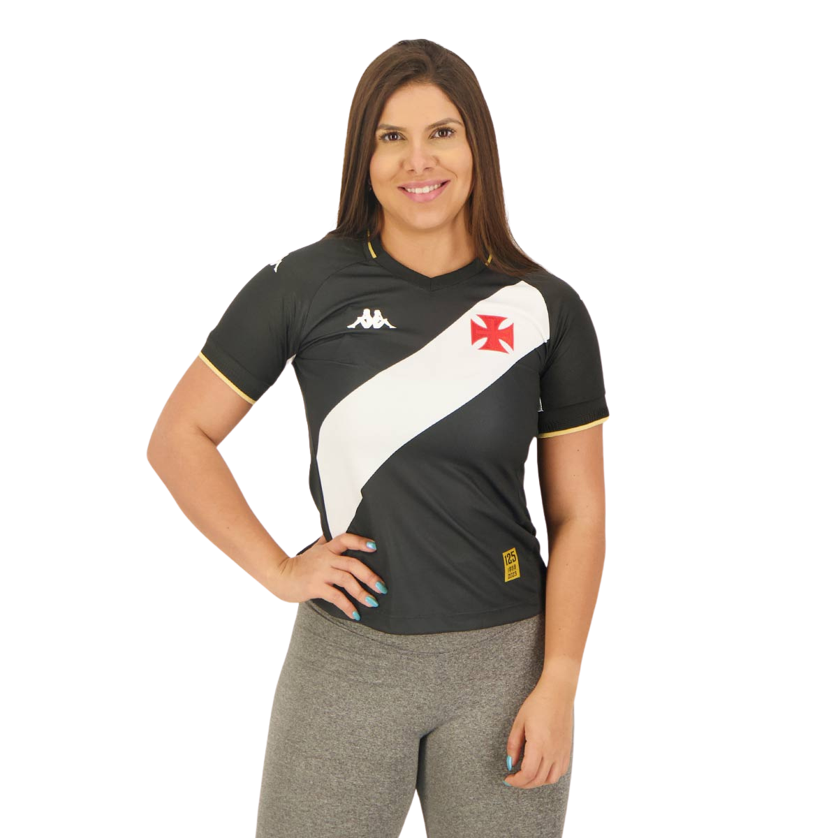 Camisa Feminina Vasco I 23/24 Kappa