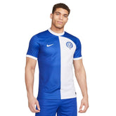 Camisa Atlético de Madrid II 23/24 Torcedor Nike Masculina - Azul e Branca