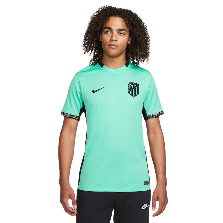 Camisa Atlético de Madrid III 23/24 Torcedor Nike Masculina - Verde