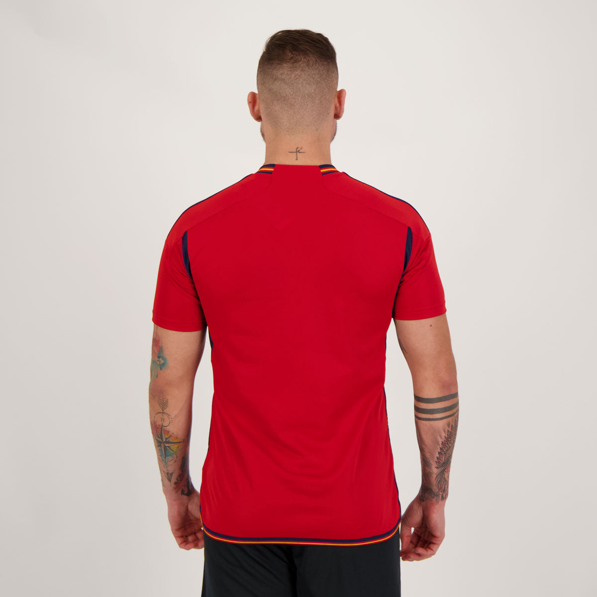 Camisa Espanha I 22/23 Torcedor Adidas Masculina - Vermelha