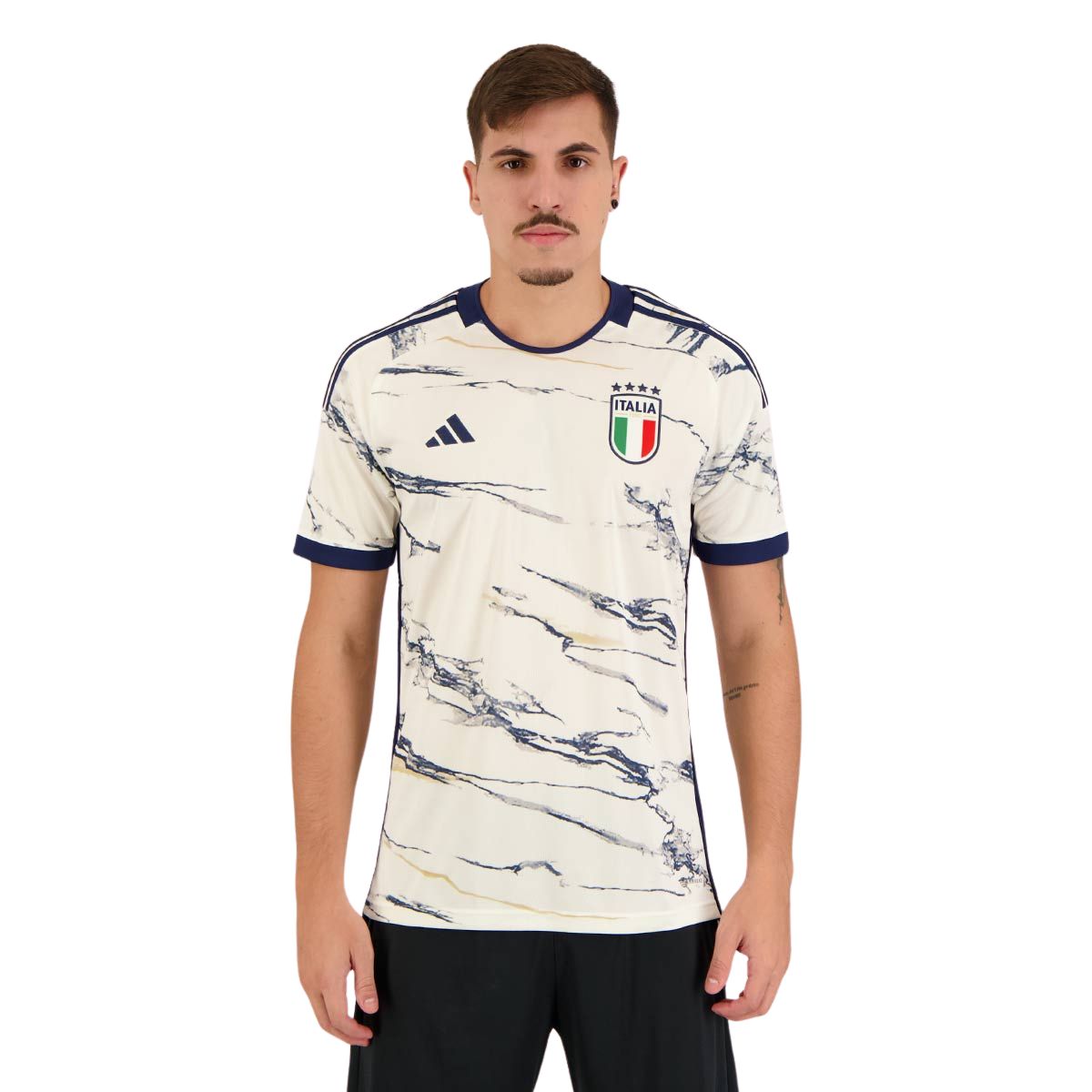 Camisa Itália II 23/24 Torcedor Adidas Masculina - Branca